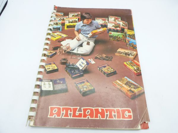 Atlantic Seltener Katalog mit farbigen Abbildungen, ca. 64 Seiten