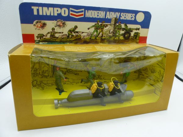 Timpo Toys Modern Army Set, Underwater Submarine Set, Ref. No. 308