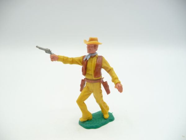 Timpo Toys Cowboy 3. Version stehend, Pistole schießend