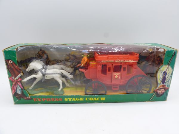 Express Stage Coach, overland stagecoach - orig. packaging