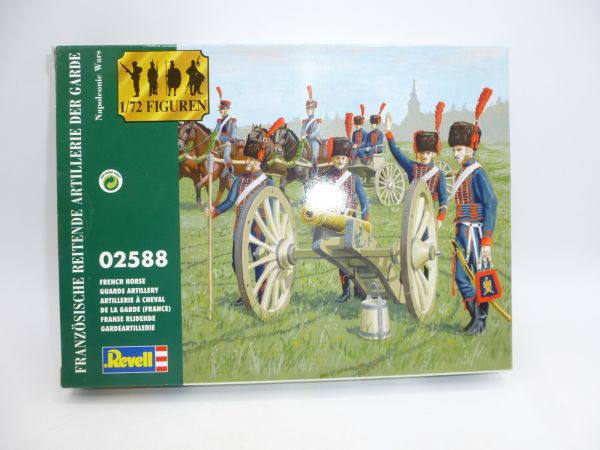 Revell 1:72 Nap. Wars French Horse Guards, No. 2588 - orig. packaging, on cast
