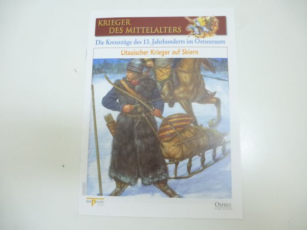 del Prado Booklet No. 035, Litauischer Krieger auf Skiern