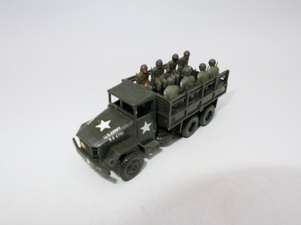 Roco Minitanks US Army Mannschaftswagen - komplett verbaut mit Aufklebern
