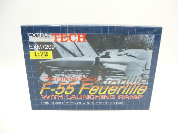 Extra TECH 1:72 F-55 Feuerlilie Construction Kit Resin, EXM 7209 - OVP