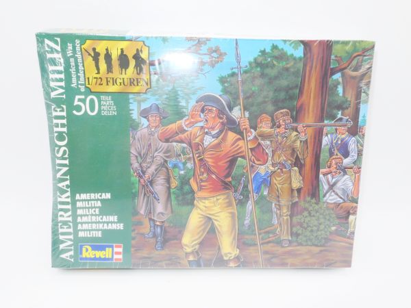 Revell 1:72 American militia, No. 2561 - orig. packaging, shrink-wrapped