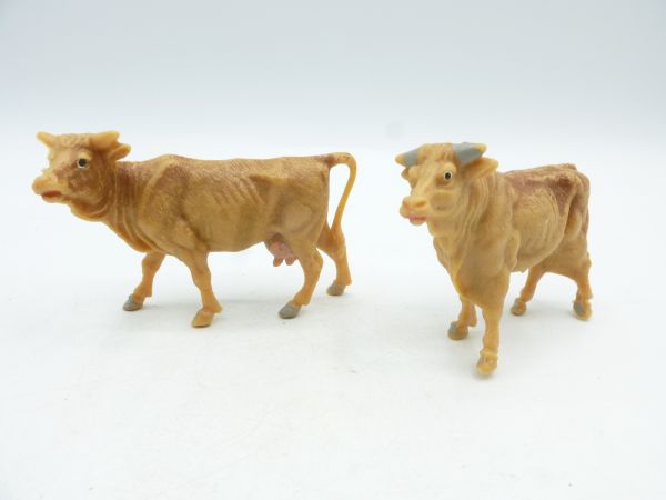 VEB Plaho Cow + ox, light brown