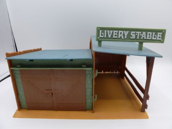 Plasty Great Livery Stable (without figure) - very rare, complete
