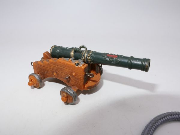 Elastolin 4 cm Scorpion fortress gun, no. 9812 - early painting, trigger missing