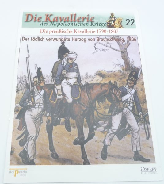 del Prado Bestimmungsheft Nr. 22 Der tödlich verwundete Herzog v. Braunschweig