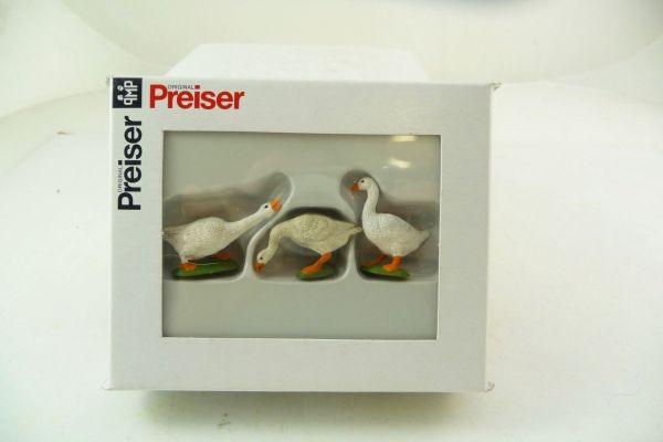 Preiser 3 geese - orig. packaging, shop discovery