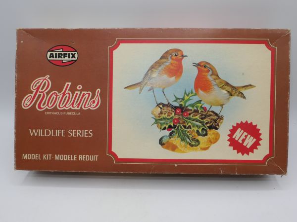 Airfix Wildlife Series: Robins, British Birds, Nr. 4830-5 - OVP, am Guss