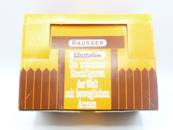 Elastolin 5,4 cm Schüttbox mit 8 Nordstaatlern, Nr. 7344 - in seltener Originalbox