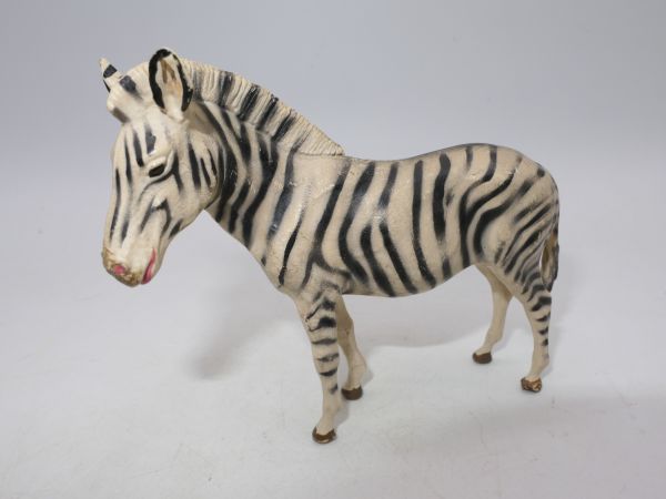 Elastolin Zebra, Nr. 5756 - tolle frühe Bemalung