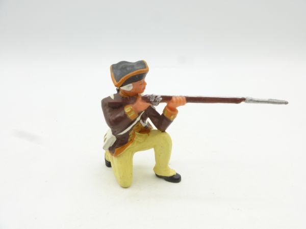 Elastolin 7 cm Regiment Washington: Soldat kniend schießend, Nr. 9144