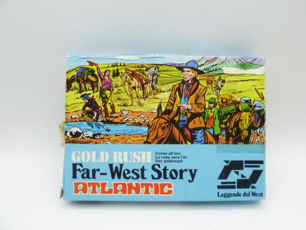 Atlantic 1:72 Far West Story "Gold Rush", Nr. 1110 - OVP, komplett
