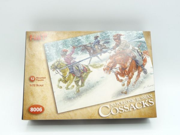 HäT 1:72 Russian Cossacks, No. 8006 - orig. packaging, figures on cast