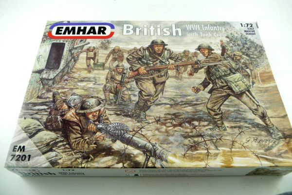 Emhar Emhar British Infantry with Tank Crew WW I No. 7201