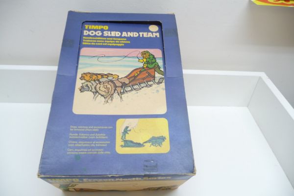 Timpo Toys Seltene Box für Eskimo Hundeschlitten inkl. 1 Schlitten