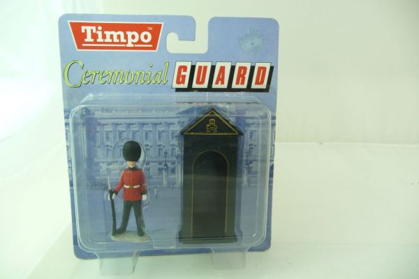Timpo Toys Guardsman with guard house (Toyway) - orig. packaging