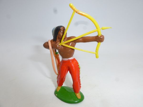 Indian, archer with arrow box (7 cm size)