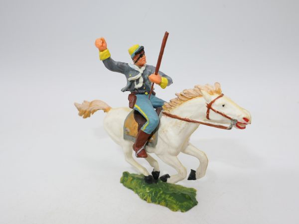 Southerner on horseback, with eye patch - great 4 cm modification