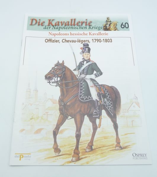del Prado Booklet No. 60 Officer, Chevau-légers 1790-1803