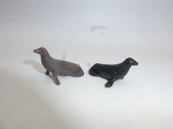 2 Robben, ähnlich Timpo Toys (ohne Eisbär)