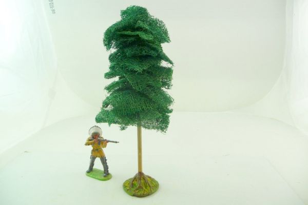 Medium loofah tree (without figure), 23 cm, great for 7 cm figures
