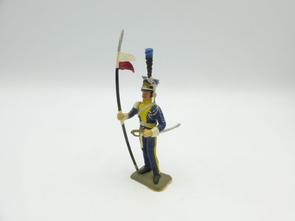 Starlux Napoleonic soldier with flag