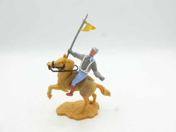 Timpo Toys Southerner 2nd version riding with flag