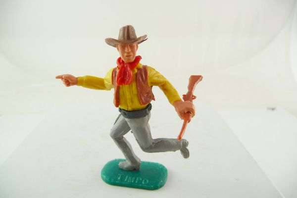 Timpo Toys Cowboy 2. Version laufend mit Gewehr