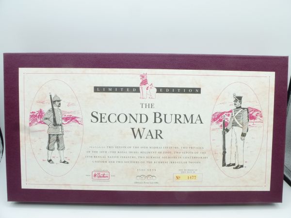 Britains Limited Edition Collectors Models "The Second Burma War"