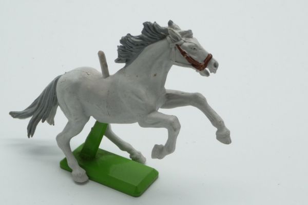 Britains Deetail Grey-white rearing horse