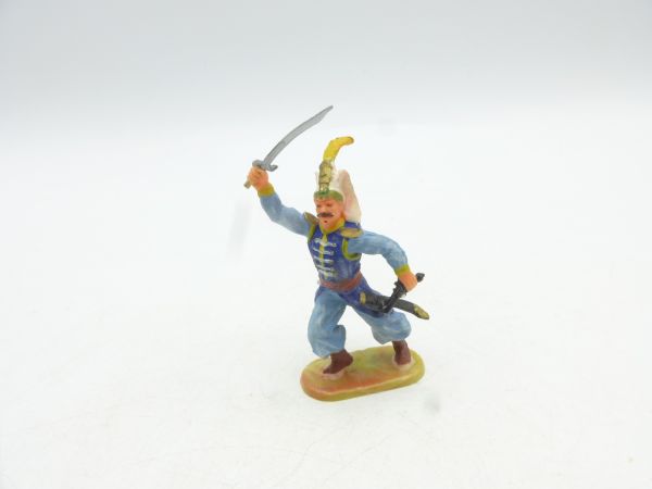 Elastolin 4 cm Janissary with sabre, No. 9110 - early painting