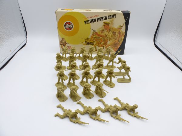 Airfix 1:32 British Eighth Army - orig. packaging, figures complete + very good condition