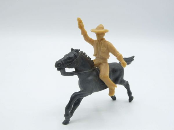 Crescent Toys Cowboy riding with pistol