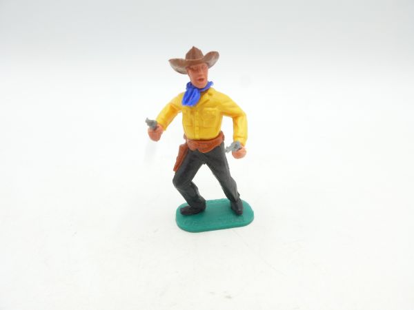 Timpo Toys Cowboy 2nd version standing with 2 pistols