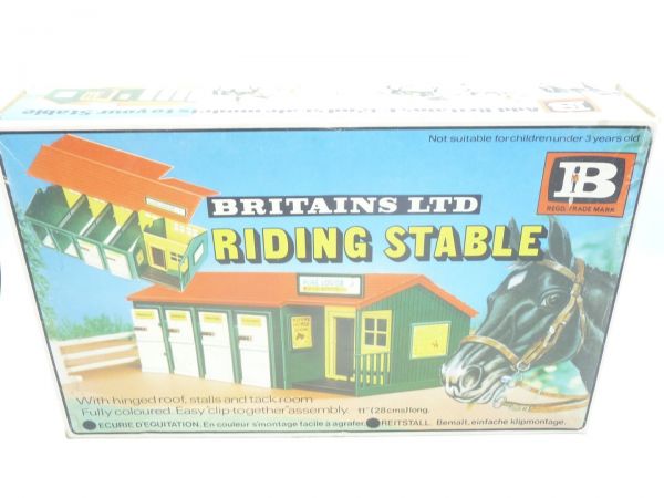 Britains Swoppets Riding Stable, No. 4730 (Make-up Model) - orig. packaging, complete