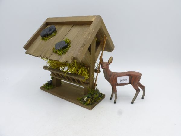 Feeding station, suitable for e.g. Elastolin animals - without figure