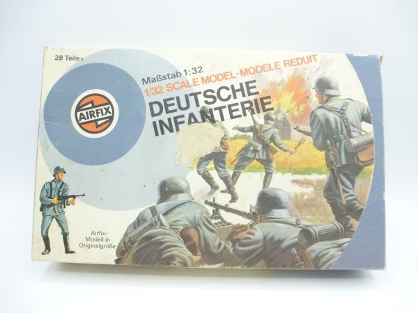 Airfix 1:32 German Infantry, No. 51490-7 - orig. packaging (rare box)