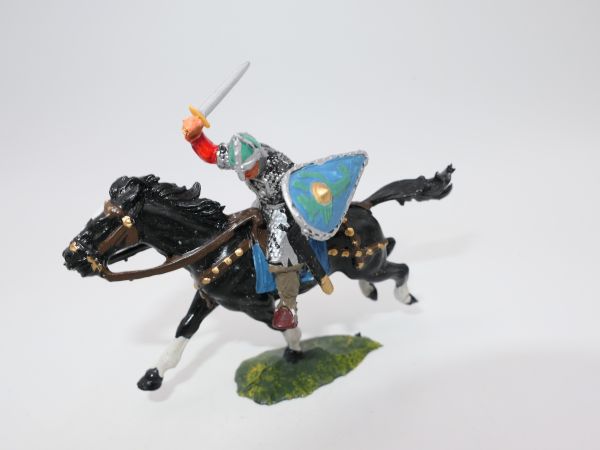 Norman with sword + shield - great 4 cm modification, fantastic painting