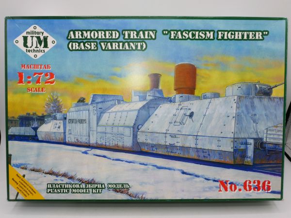UM military technics Großbox Armored train "Fascism Fighter", Nr. 636
