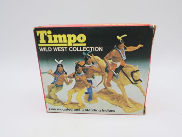 Timpo Toys Mini box with Indians 3rd version, ref. No. 703 - top condition