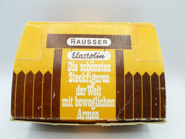 Elastolin 5,4 cm Schüttbox mit 12 Nordstaatlern reitend - in Originaltüten