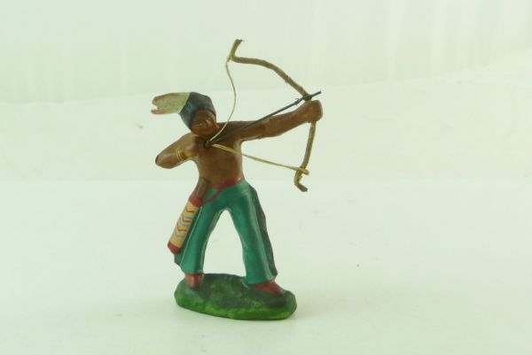 Lisanto / A. Röder Indianer stehend mit Bogen - sehr guter Zustand, siehe Fotos