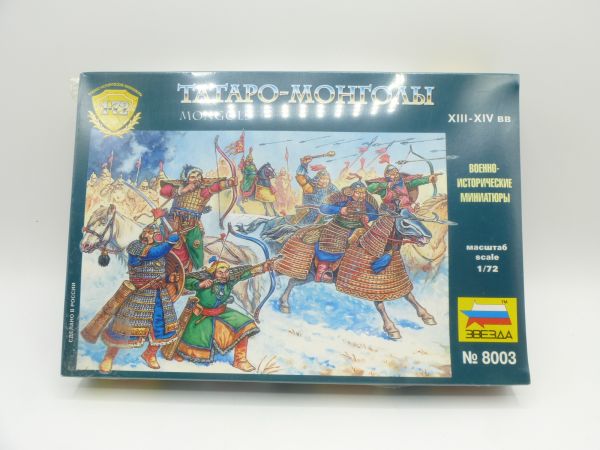 Zvezda 1:72 Mongols, No. 8003 - orig. packaging, shrink-wrapped