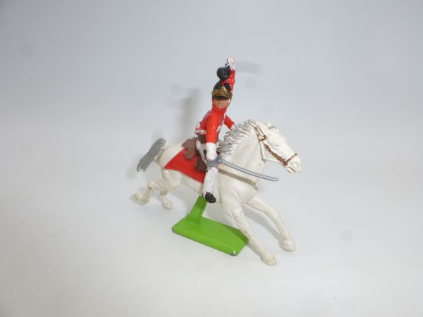 Britains Deetail Waterloo, English soldier with sabre below - slightly used