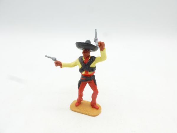 Timpo Toys Mexikaner stehend, mit 2 Pistolen wild schießend
