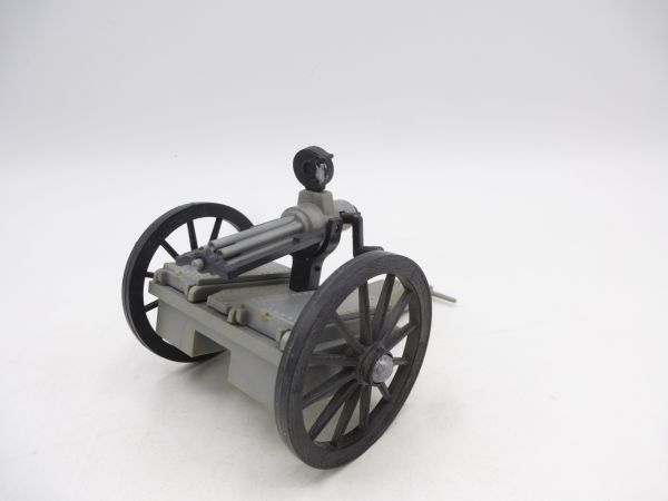 Timpo Toys Gatling Gun - early version in silver/black