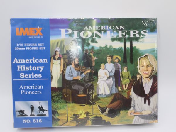 IMEX 1:72 American Pioneers, Nr. 516 - OVP, eingeschweißt (eine Seite gelöst)